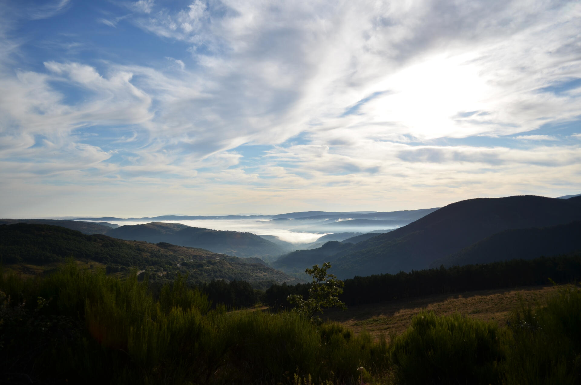 Lago de nubes